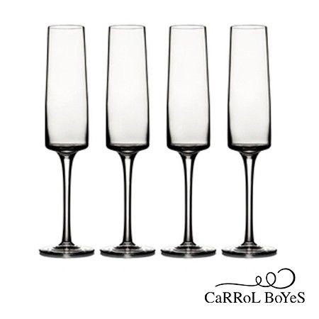 Picture of Carrol Boyes Champagne Flute Set Of 4 Ripple